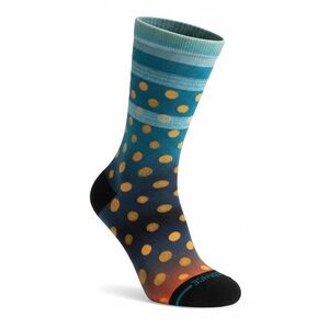 Stance Blue and Orange Polka Dot Socks Youth Lg 3-5.5
